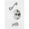 Kingston Brass KB3636PX Tub and Shower Faucet, Polished Nickel KB3636PX - alternate 2